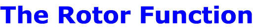 The Rotor Function Banner